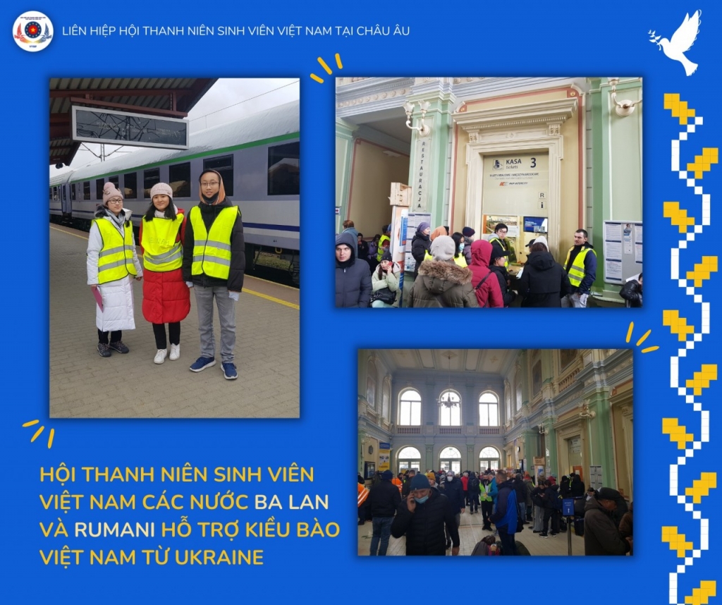 Общества вьетнамских студентов в Польше и Румынии поддерживают соотечественников в Украине