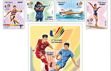 Выпуск набора марок SEA Games 31