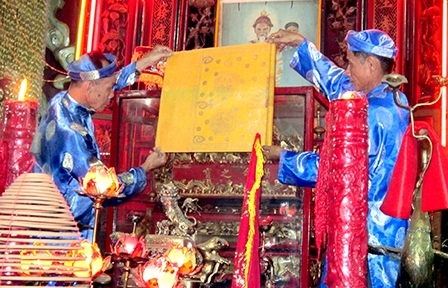 Фестиваль «Ки-иен-тхыонг-диен» храма Биньтхюи