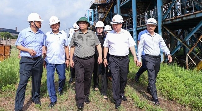 Премьер-министр Фам Минь Чинь совершил рабочий визит в провинцию Тхайнгуен