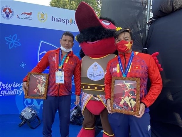 Вьетнам занимает третье место после четырех дней соревнований на Паралимпийских играх АСЕАН