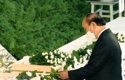 Президент Вьетнама принял участие в церемонии похорон бывшего премьер-министра Японии Абэ Синдзо