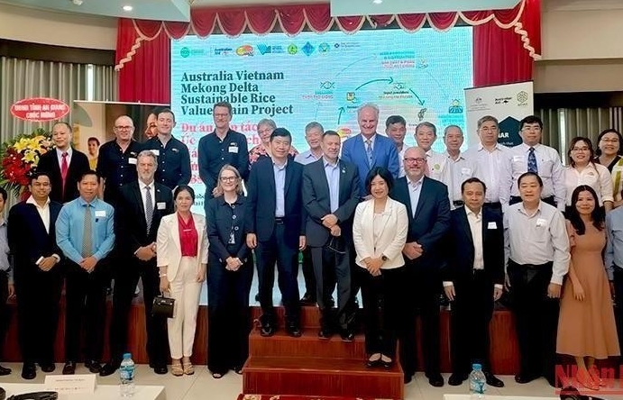 Запуск проекта Вьетнамско-австралийского сотрудничества по цепочкам стоимости риса