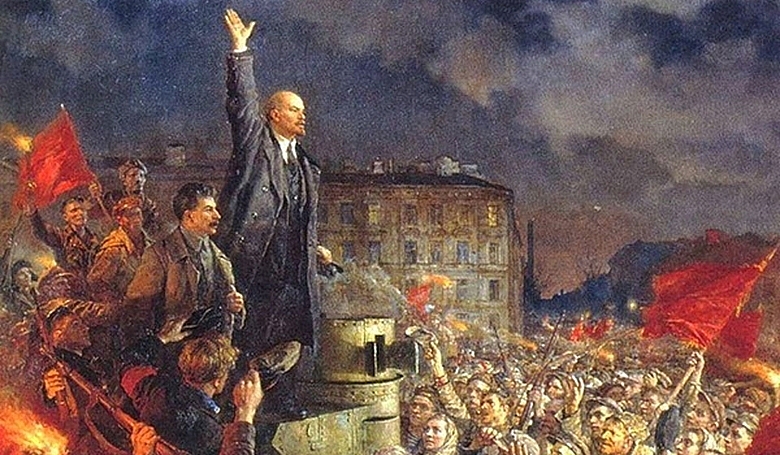 Статья по случаю 104-й годовщины Октябрьской революции