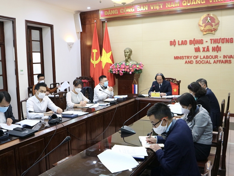 Заседание вьетнамско-российской рабочей группы высокого уровня по развитию сотрудничества в области труда