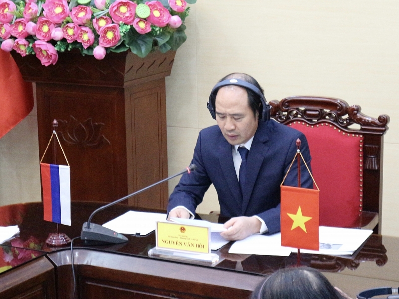 Заседание вьетнамско-российской рабочей группы высокого уровня по развитию сотрудничества в области труда