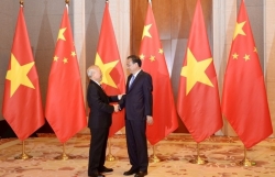 Генсек ЦК КПВ Нгуен Фу Чонг провел встречу с премьером Госсовета КНР Ли Кэцяном
