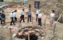 Новое археологическое открытие в императорской цитадели Тханглонг