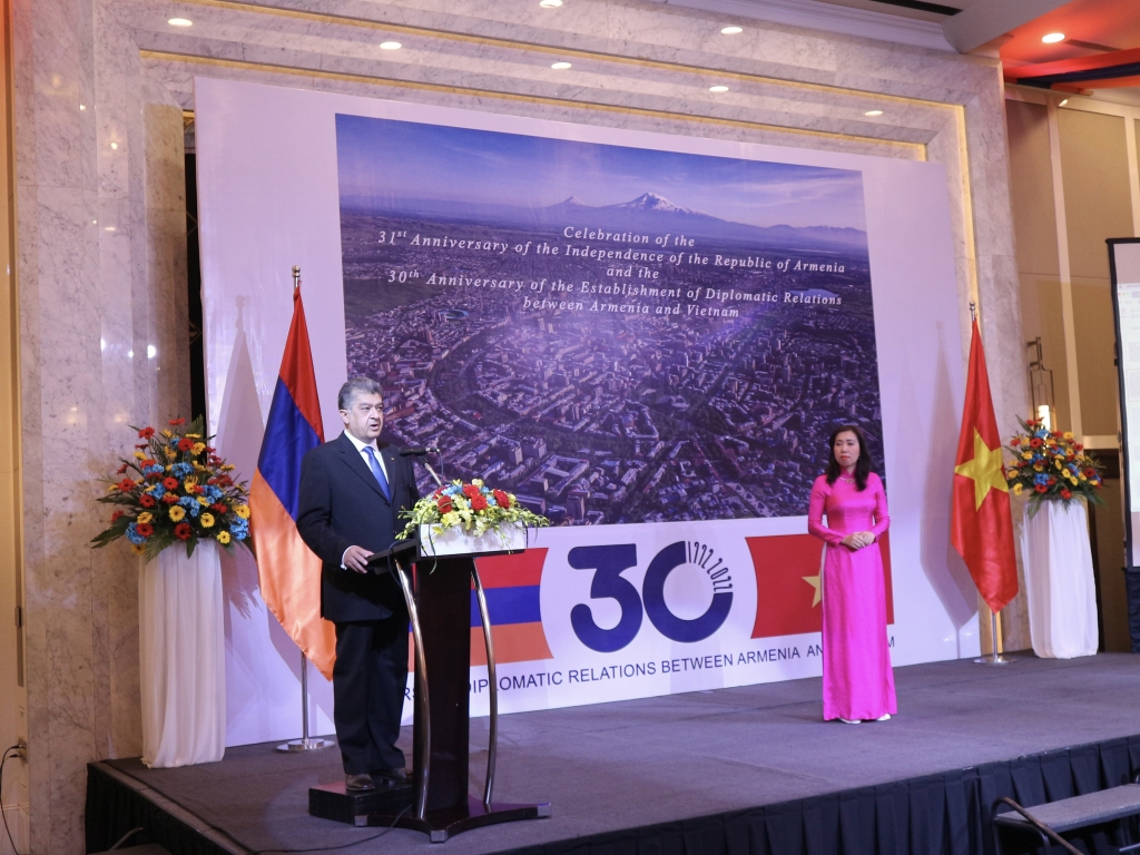 Вьетнамско-армянские отношения: 30 лет устойчивого развития и дружбы
