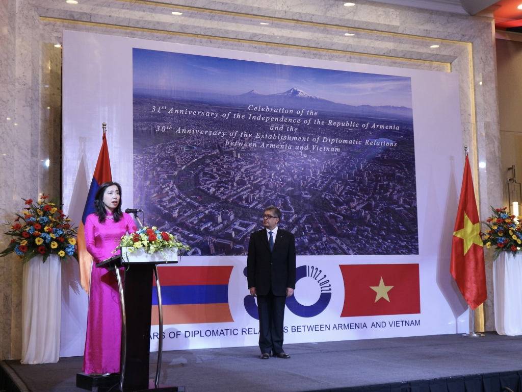 Вьетнамско-армянские отношения: 30 лет устойчивого развития и дружбы