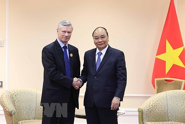 Президент Нгуен Суан Фук встретился с председателем Общества российско-вьетнамской дружбы и МООВВВ
