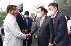 Председатель Национального собрания посетил проспект имени президента Хо Ши Мина в Индии