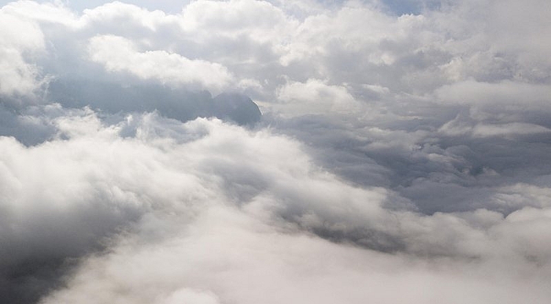 Полюбуемся «морем облаков» на вершине Окюихо