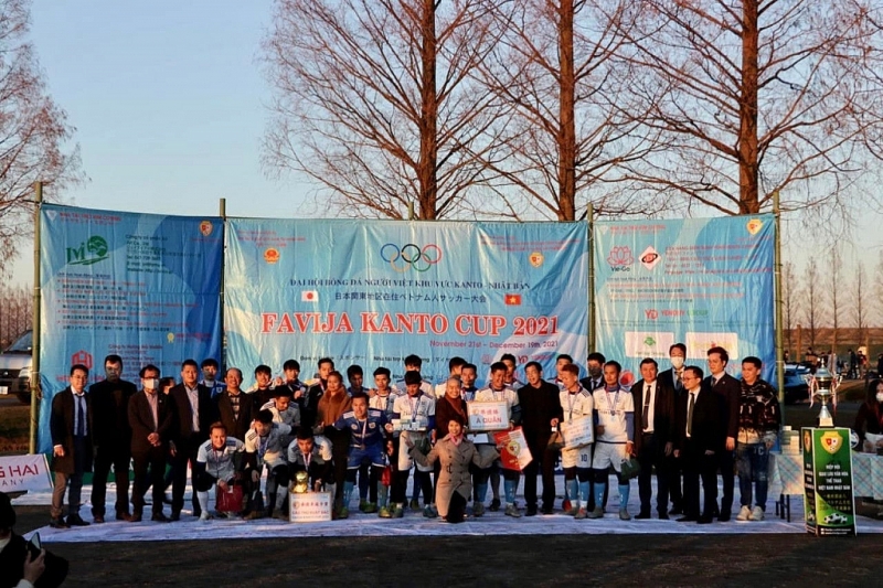 Футбольный турнир FAVIJA Kanto Cup 2021 объединяет вьетнамскую общину в Японии