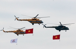 Генеральная репетиция Вьетнамской международной оборонной выставки 2022