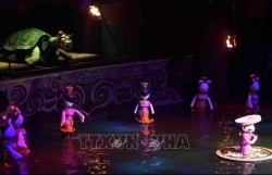 Французской публике представили вьетнамский кукольный театр на воде