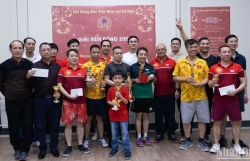 Вьетнамцы, проживающие в России, соревновались в турнире по настольному теннису