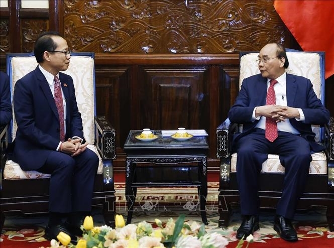 Президент Нгуен Суан Фук принял послов Шри-Ланки и Камбоджи в связи с окончанием срока их полномочий во Вьетнаме