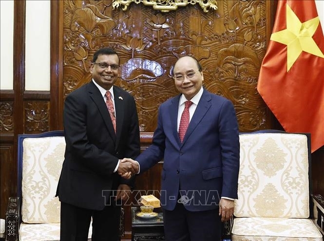 Президент Нгуен Суан Фук принял послов Шри-Ланки и Камбоджи в связи с окончанием срока их полномочий во Вьетнаме
